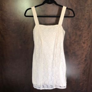 Creamy White Lace Dress